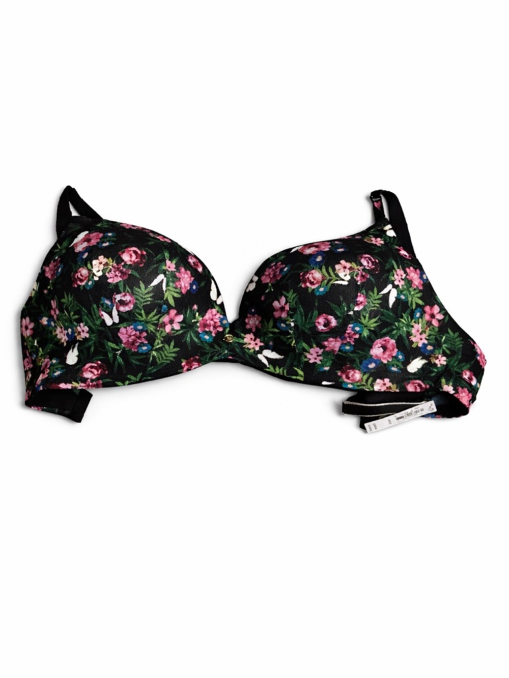 Victoria's Secret So Obsessed floral Fully Lined Bra 36 DDD NWT